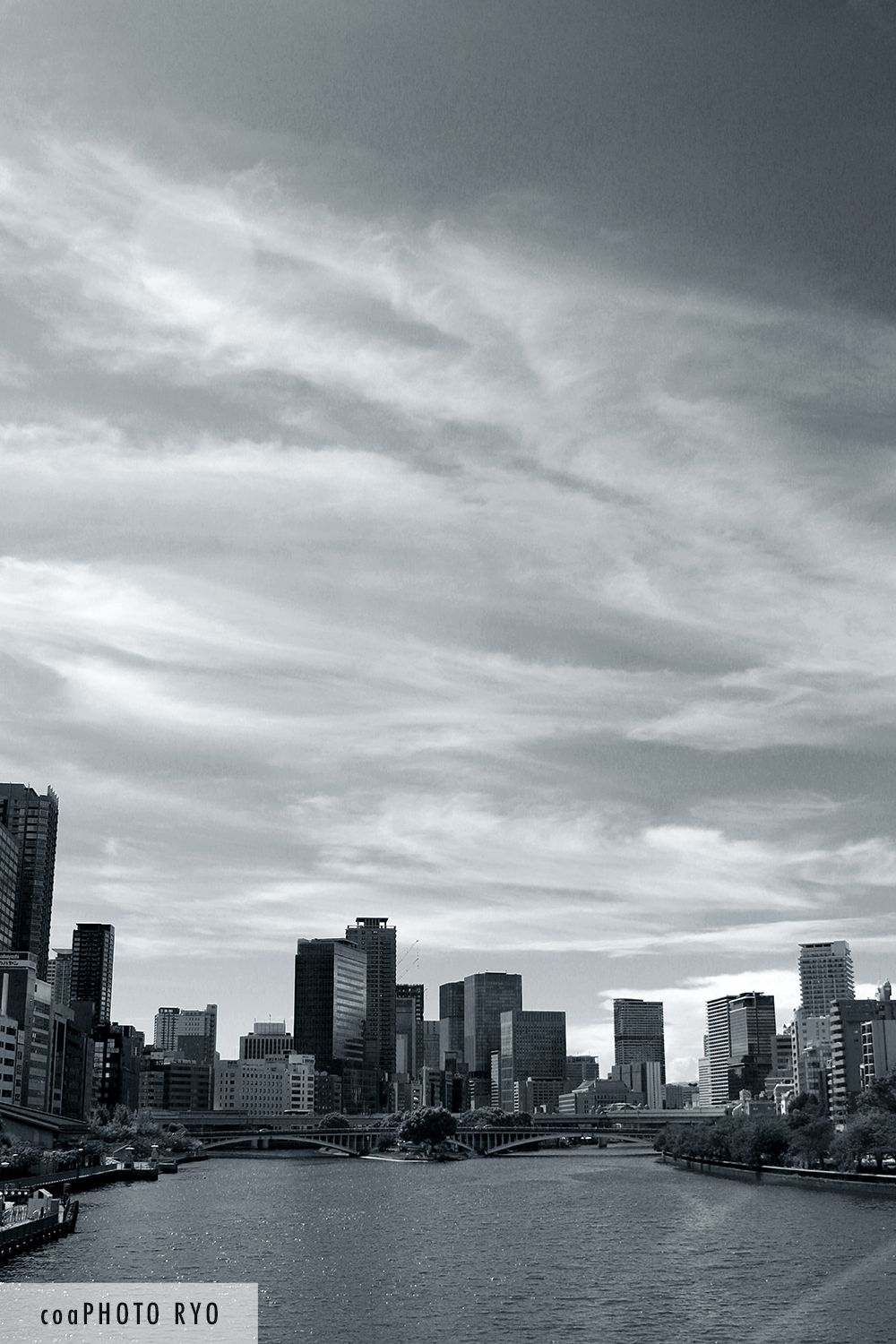 大阪の街で見た静けさを感じる写真