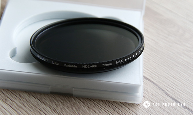 可変式NDフィルター