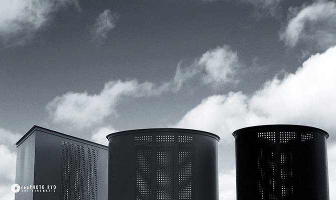 写真作家リョウが撮影したモノクロ写真